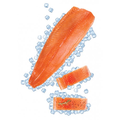 Frozen Salmon - fillet/calibrated portion